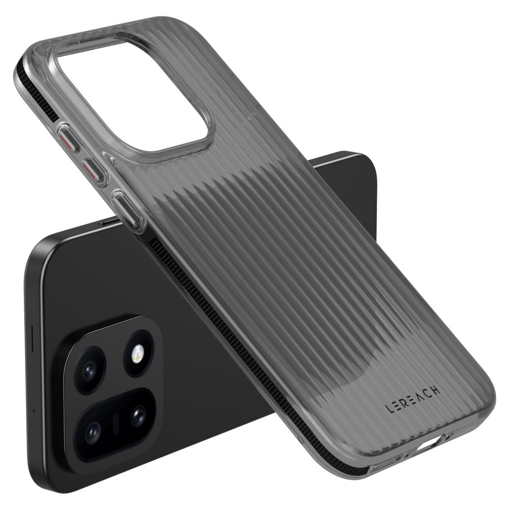 LEREACH TOC Series for OnePlus 15 5G Case Flowing Grid PC Phone Cover