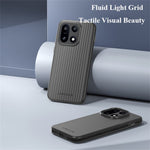 LEREACH TOC Series for OnePlus 15 5G Case Flowing Grid PC Phone Cover