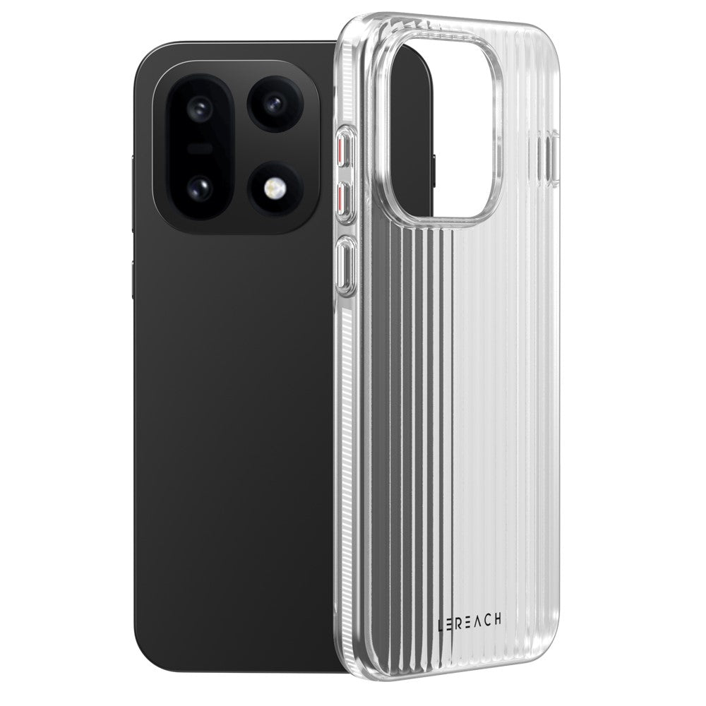 LEREACH TOC Series for OnePlus 15 5G Case Flowing Grid PC Phone Cover
