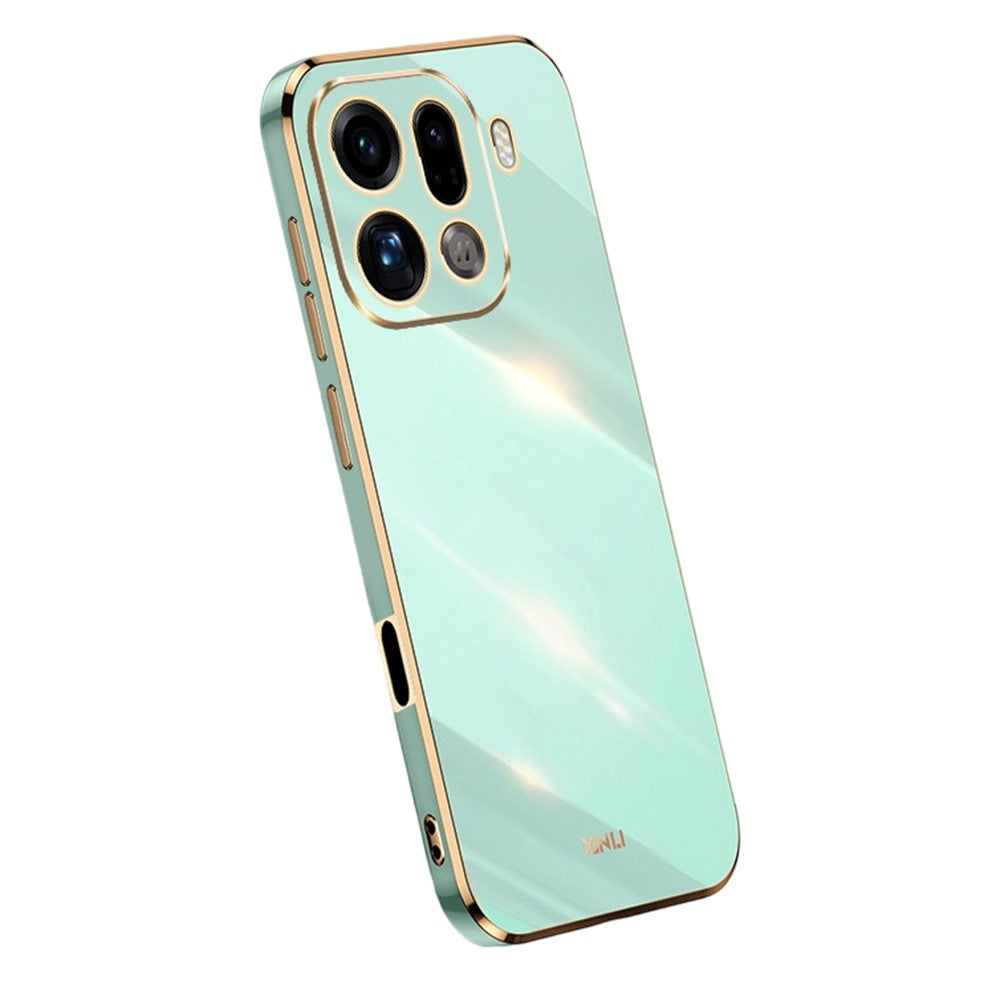 Bulk Purchasing XINLI For Oppo Find X9 Pro 5G Case TPU Phone Cover with Electroplating Frame
