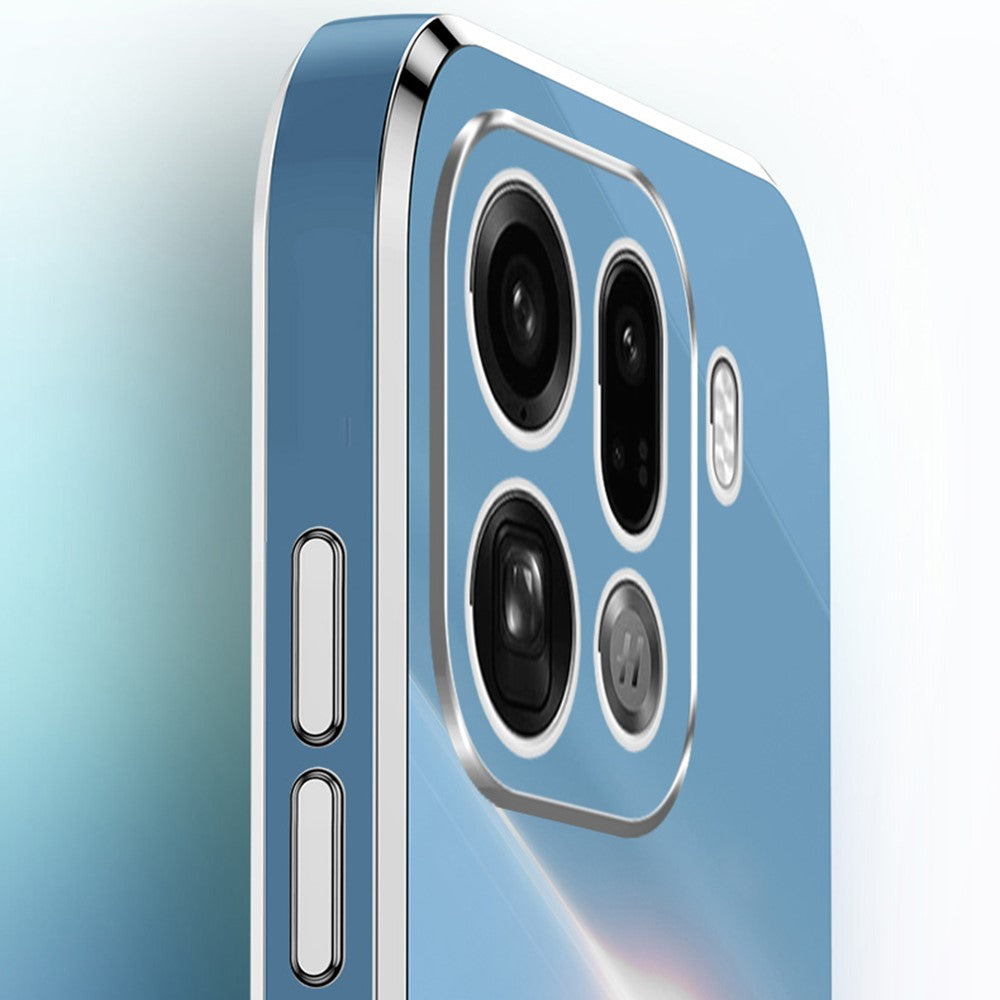 Bulk Purchasing XINLI For Oppo Find X9 Pro 5G Case TPU Phone Cover with Electroplating Frame