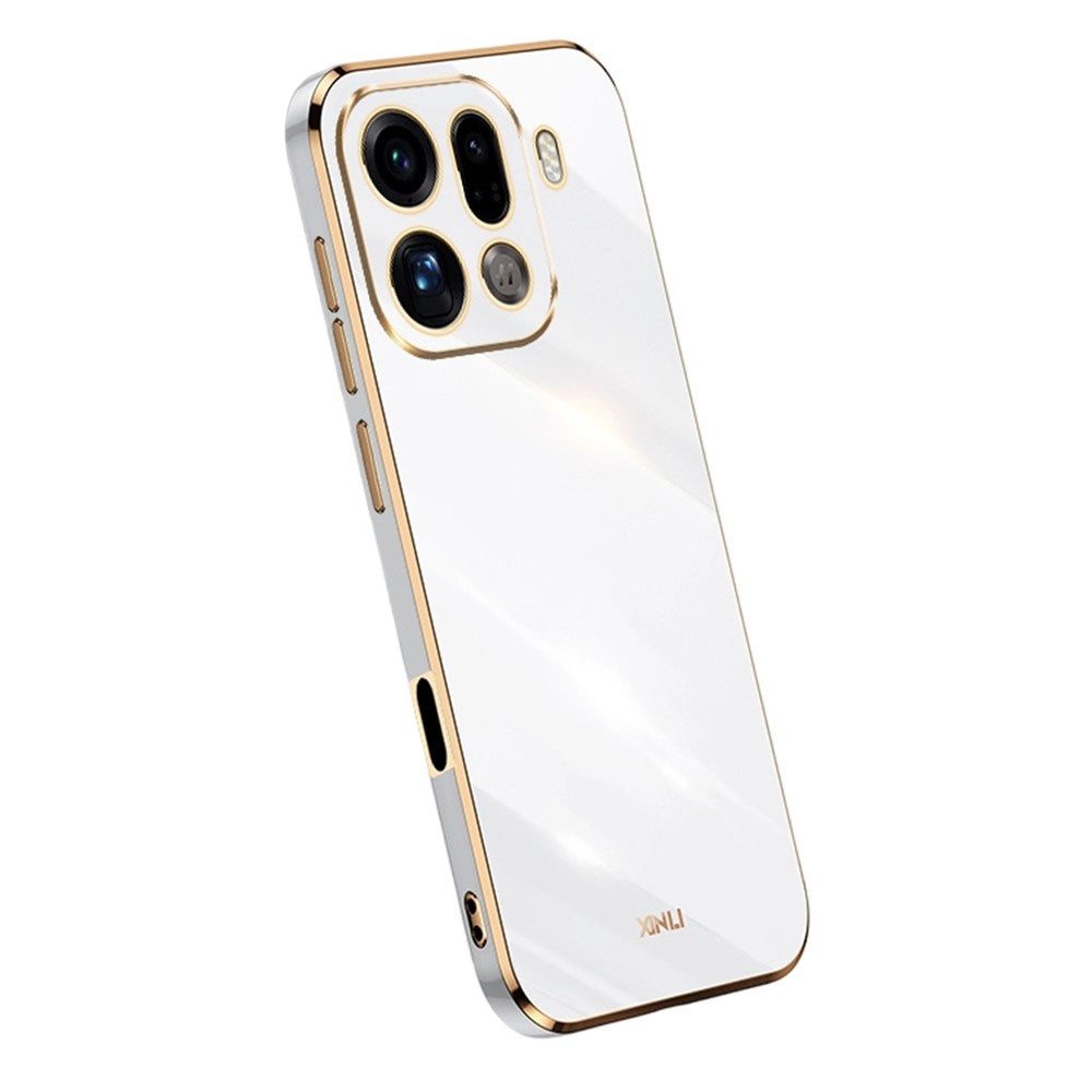 Bulk Purchasing XINLI For Oppo Find X9 Pro 5G Case TPU Phone Cover with Electroplating Frame