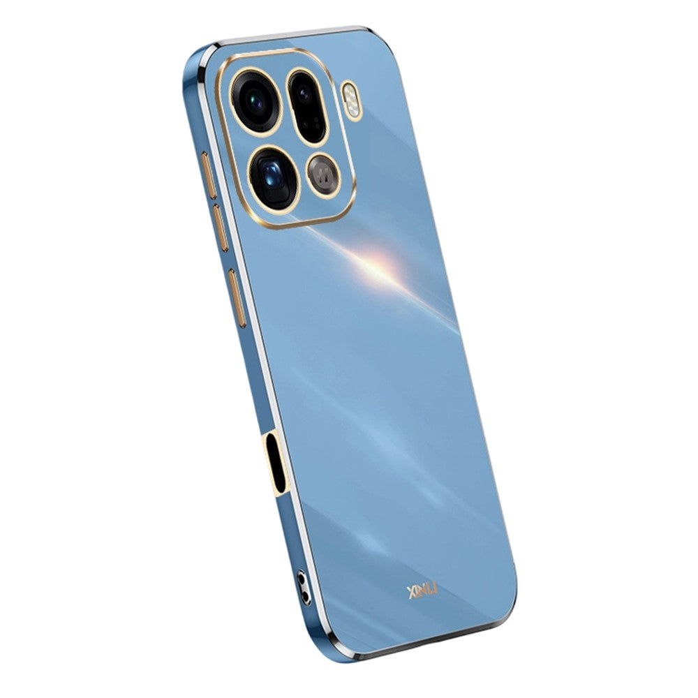 Bulk Purchasing XINLI For Oppo Find X9 Pro 5G Case TPU Phone Cover with Electroplating Frame