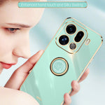 Bulk Purchasing XINLI For Oppo Find X9 Pro 5G Case Ring Kickstand Electroplating TPU Phone Cover