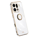 Storköp XINLI För Oppo Find X9 Pro 5G Skal Ringstativ Galvaniserad TPU mobilskal