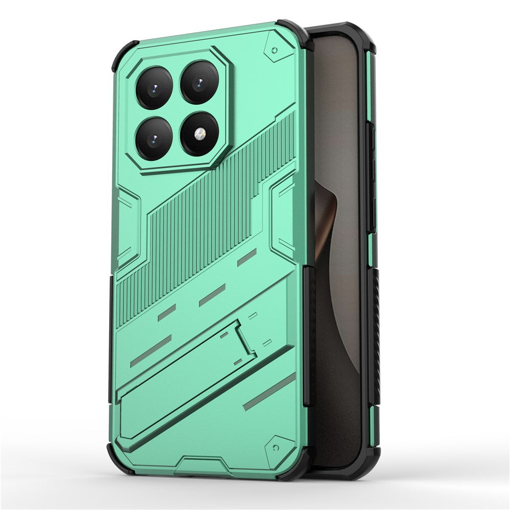 For Xiaomi 15T Case PC + TPU Shockproof Phone Cover with Kickstand