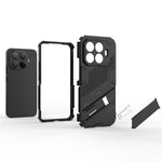 Xiaomi 15T Pro-skal PC + TPU stötsäkert mobilskal med stöd
