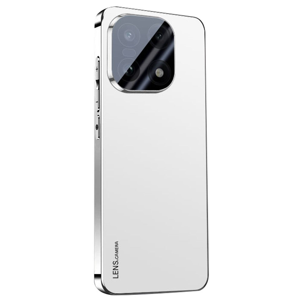 Til OnePlus 15 5G Cover Akryl + TPU + Metal Ridsefast Telefoncover med Galvaniseret Ramme