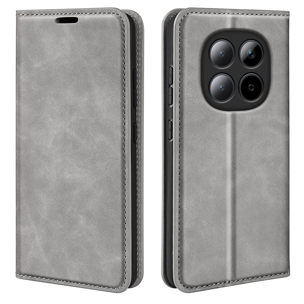 For Xiaomi Poco M8 5G / Redmi Note 15 5G (Global) Case Skin Touch Leather Wallet Phone Cover