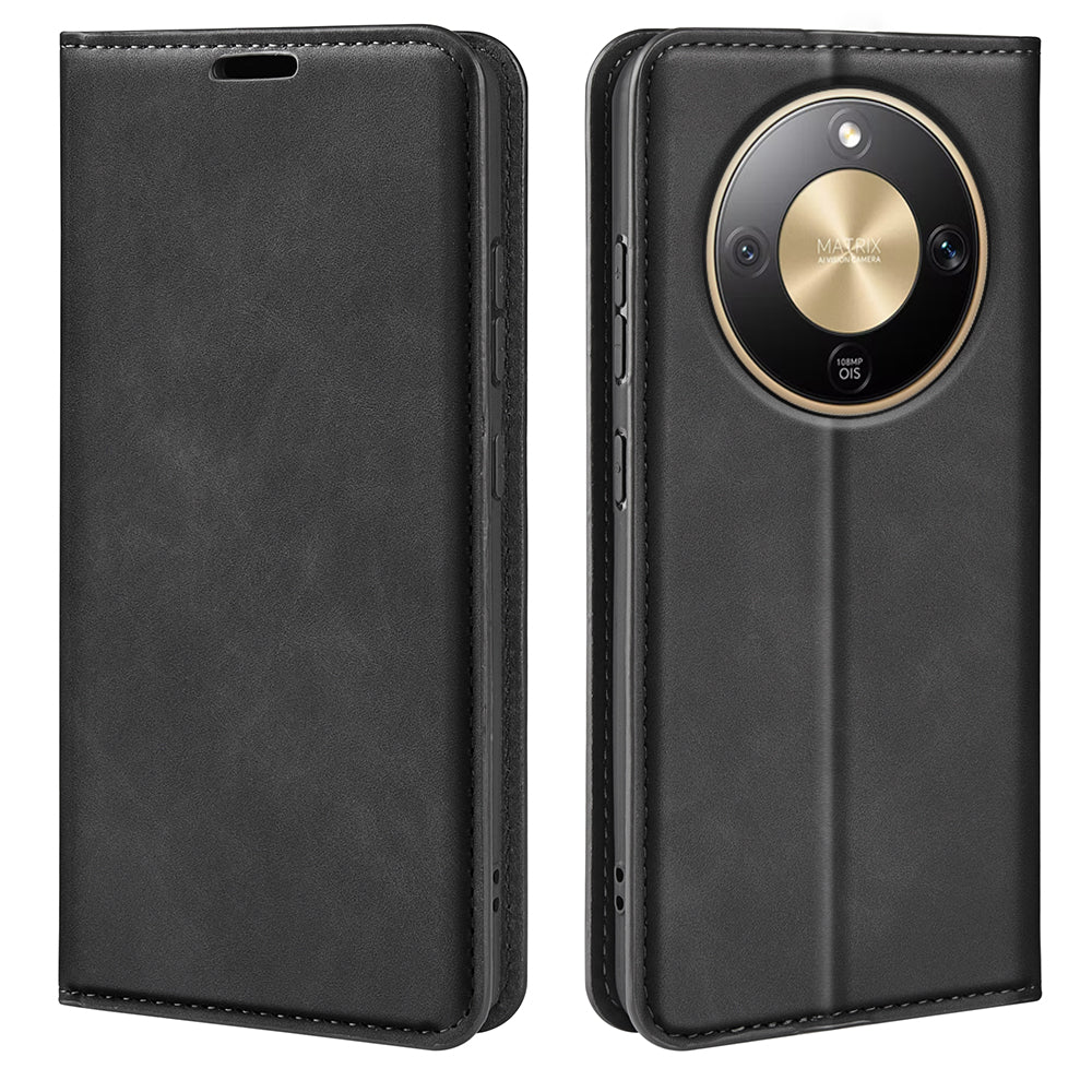 For Honor Magic8 Lite 5G / X9d 5G / X70 5G Case Skin Touch Leather Wallet Phone Cover