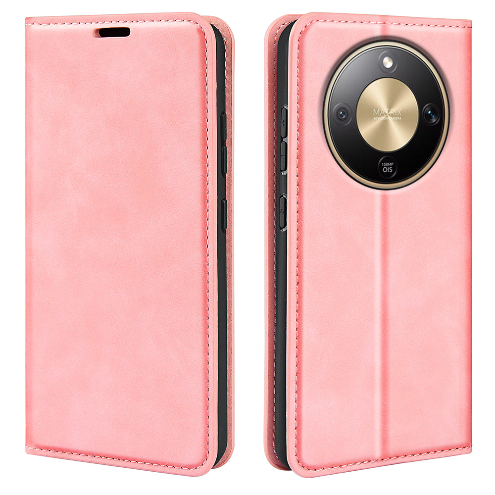 For Honor Magic8 Lite 5G / X9d 5G / X70 5G Case Skin Touch Leather Wallet Phone Cover