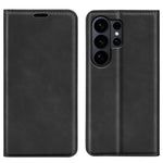 Samsung Galaxy S26 Ultra Skal Skin Touch Läder Plånboksfodral