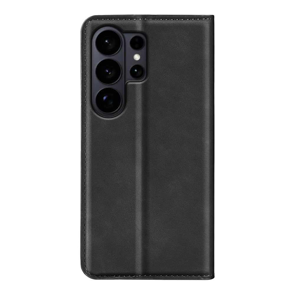 Samsung Galaxy S26 Ultra Skal Skin Touch Läder Plånboksfodral