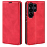 Samsung Galaxy S26 Ultra Skal Skin Touch Läder Plånboksfodral