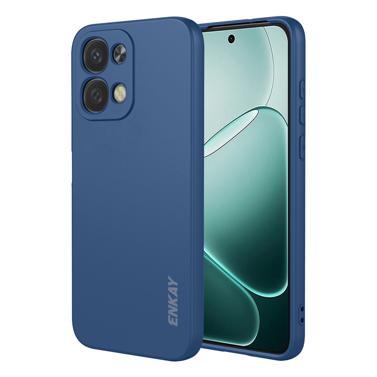 ENKAY HAT PRINCE For Oppo A6 Pro 4G / Oppo A6 Pro 5G / Oppo F31 5G Silicone Case Straight Edge Cell Phone Back Cover
