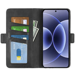 For Xiaomi 17 Case Calf Texture Leather Wallet Phone Cover
