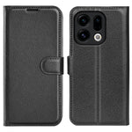 For Oppo Find X9 5G Case Litchi Texture Shockproof Leather Wallet Phone Cover