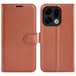 For Oppo Find X9 5G Case Litchi Texture Shockproof Leather Wallet Phone Cover