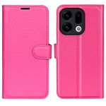 For Oppo Find X9 5G Case Litchi Texture Shockproof Leather Wallet Phone Cover