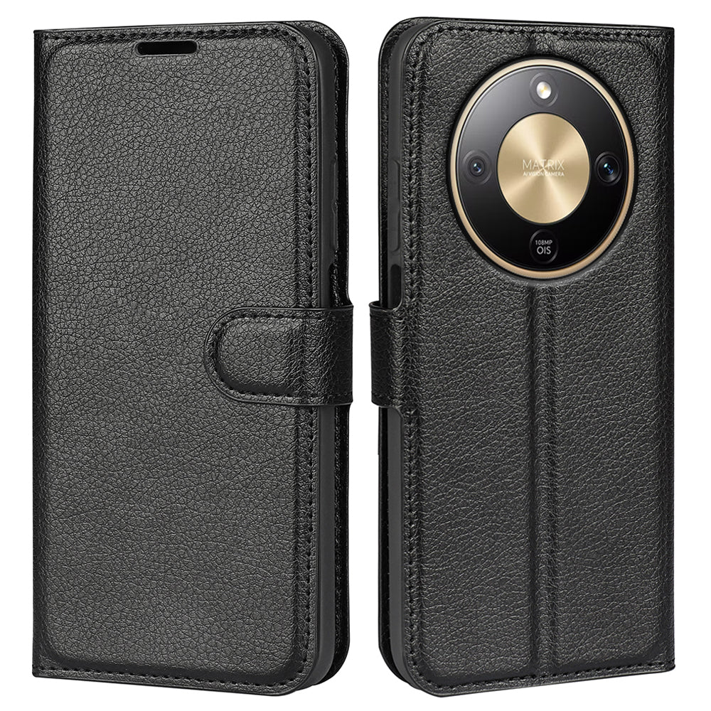 For Honor Magic8 Lite 5G / X9d 5G / X70 5G Case Litchi Texture Shockproof Leather Wallet Phone Cover