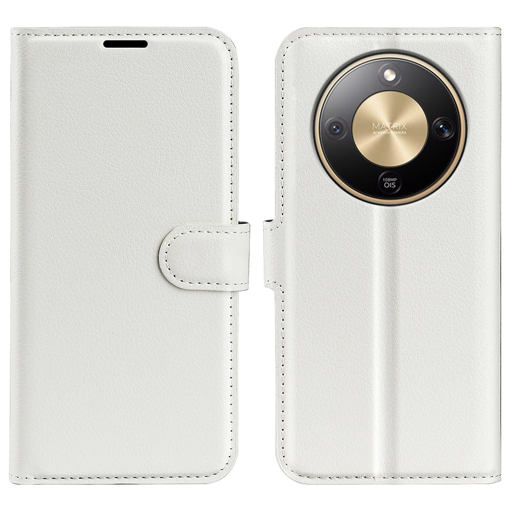 For Honor Magic8 Lite 5G / X9d 5G / X70 5G Case Litchi Texture Shockproof Leather Wallet Phone Cover