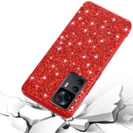 For Xiaomi 12T 5G / 12T Pro 5G / Redmi K50 Ultra 5G Shiny Glitter Sequins Phone Case Scratch Proof Electroplating TPU Frame Hard PC Back Cover