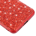 For Xiaomi 12T 5G / 12T Pro 5G / Redmi K50 Ultra 5G Shiny Glitter Sequins Phone Case Scratch Proof Electroplating TPU Frame Hard PC Back Cover