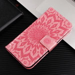 For Honor Magic8 Pro 5G Leather Wallet Case Sunflower Imprinted Phone Cover