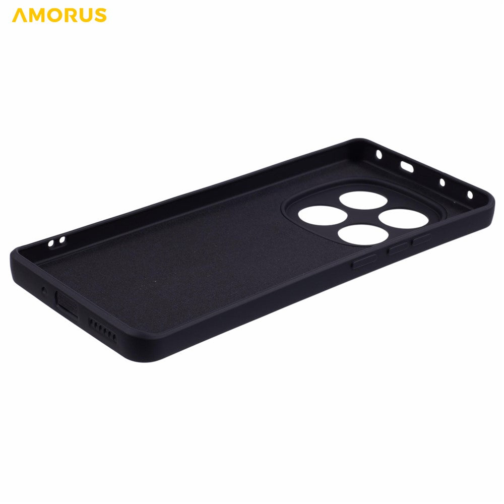 AMORUS For Xiaomi Redmi Note 15 Pro 5G (Global) Case Precise Cutouts TPU Fiber Lining Shockproof Phone Cover