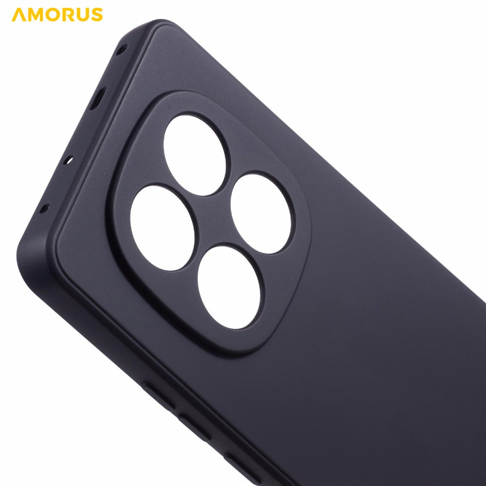 AMORUS For Xiaomi Redmi Note 15 Pro 5G (Global) Case Precise Cutouts TPU Fiber Lining Shockproof Phone Cover