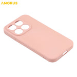 AMORUS För Xiaomi 17 Skal Med Precisa Utskärningar TPU Fiberfoder Stötsäkert mobilskal