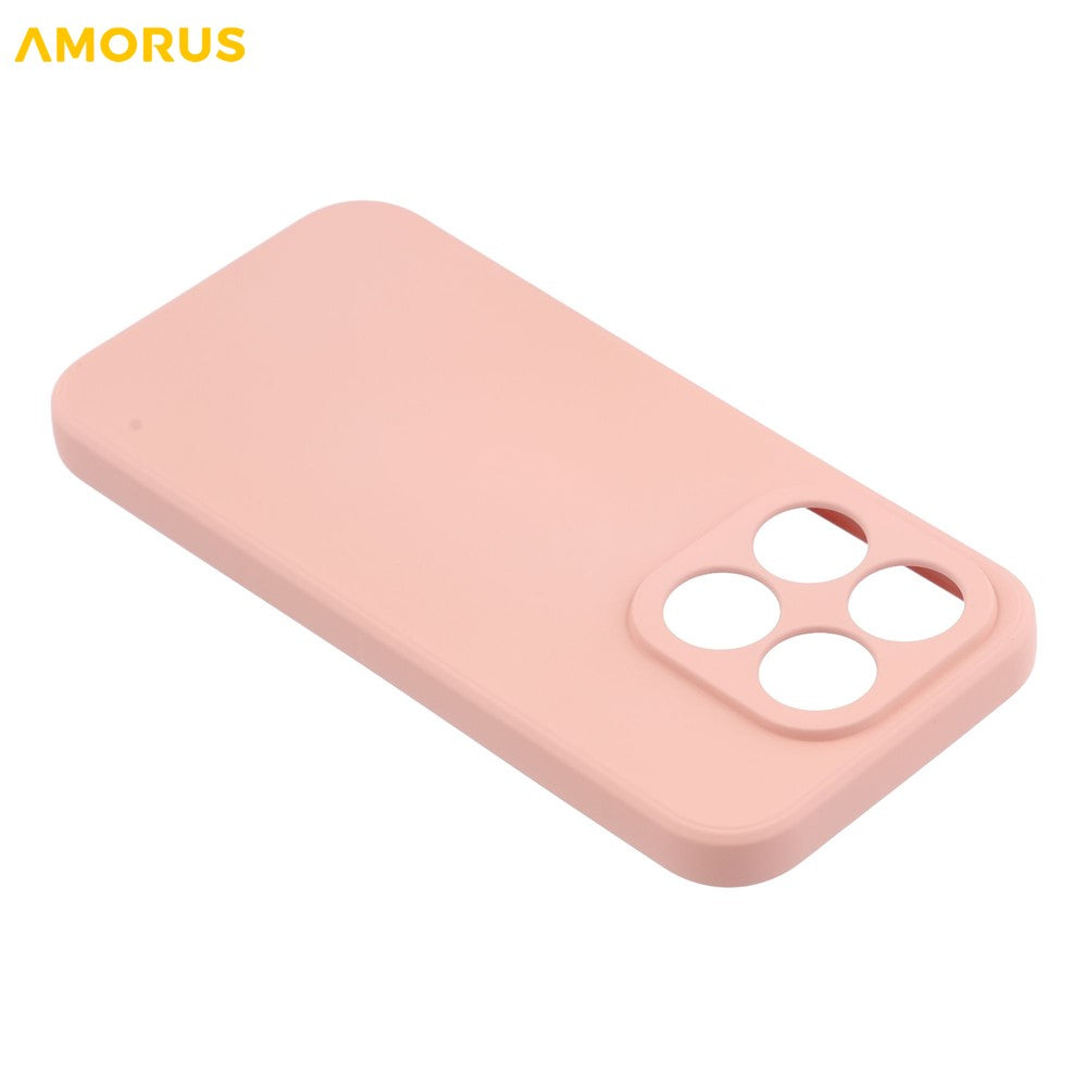 AMORUS För Xiaomi 17 Skal Med Precisa Utskärningar TPU Fiberfoder Stötsäkert mobilskal
