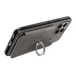 For Xiaomi 15T Pro Case with Card Holder Kickstand Leather + TPU + PC Phone Cover