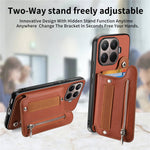 For Xiaomi 15T Pro Case RFID Blocking Card Holder Jeans Cloth Texture Leather Back Cover with Elastic Wristband