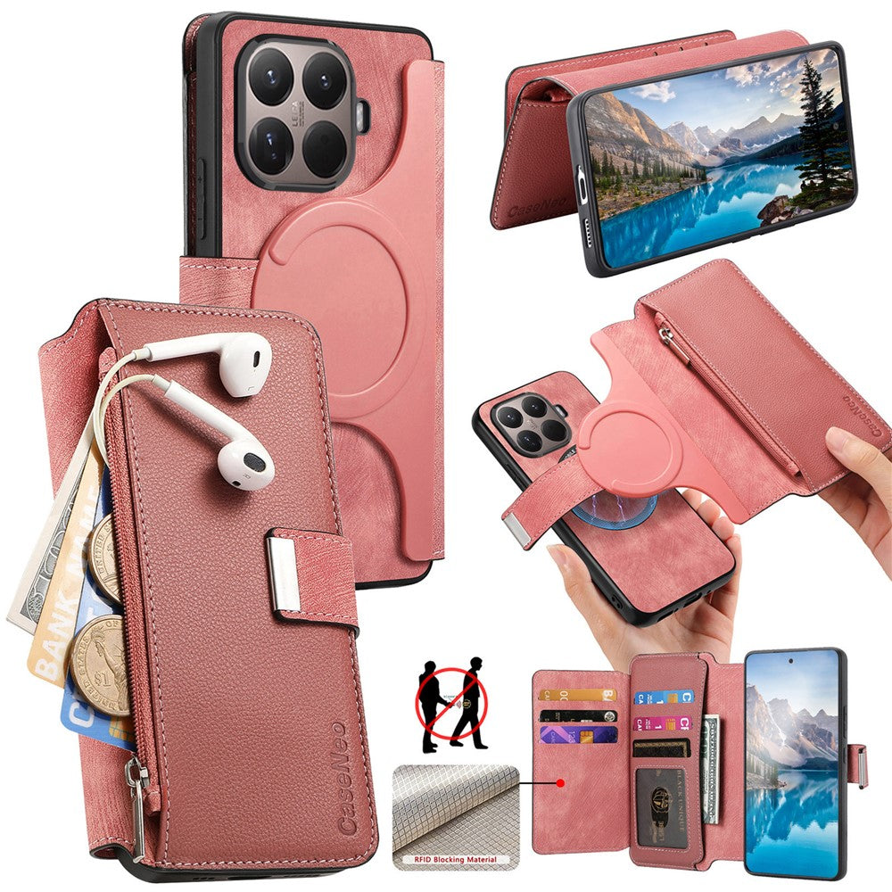 CASENEO MW-02 Phone Case For Xiaomi 15T Pro Detachable Magnetic Leather Flip Cover