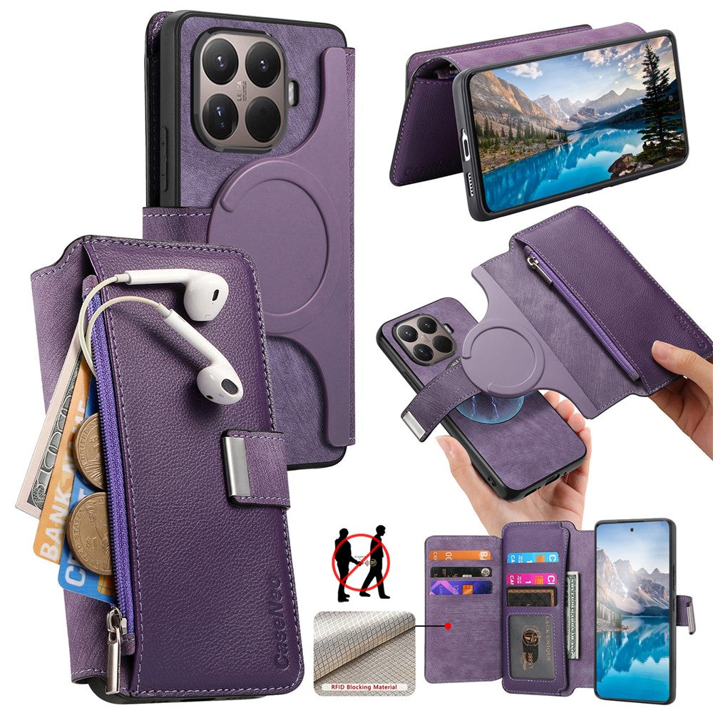 CASENEO MW-02 Phone Case For Xiaomi 15T Pro Detachable Magnetic Leather Flip Cover