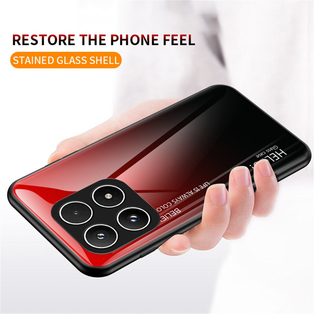 For Xiaomi 17 Case Anti-Scratch Tempered Glass + PC + TPU Phone Cover