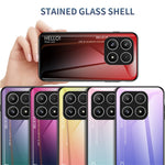 For Xiaomi 17 Case Anti-Scratch Tempered Glass + PC + TPU Phone Cover