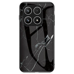 Xiaomi 17-skal i marmormönster i härdat glas + PC + TPU-skyddande mobilskal