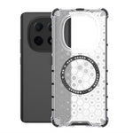 For Xiaomi Poco M8 5G / Redmi Note 15 5G (Global) Magnetic Case Honeycomb Design TPU + PC Phone Cover