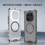 For Xiaomi Poco M8 5G / Redmi Note 15 5G (Global) Magnetic Case Honeycomb Design TPU + PC Phone Cover