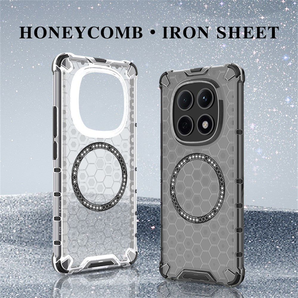 Xiaomi Poco M8 5G / Redmi Note 15 5G (Global) Magnetiskt Skal Honeycomb Design TPU + PC mobilskal