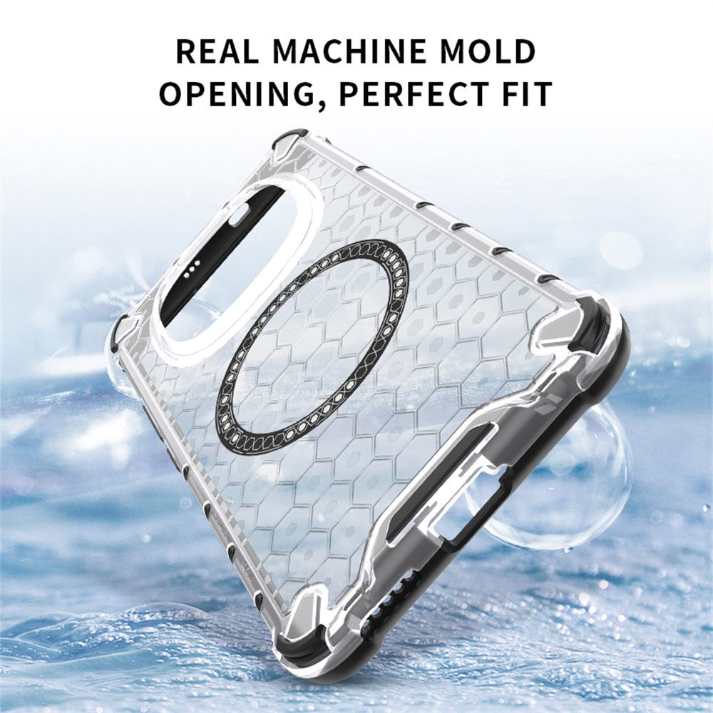 Xiaomi Poco M8 5G / Redmi Note 15 5G (Global) Magnetiskt Skal Honeycomb Design TPU + PC mobilskal