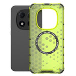 For Xiaomi Poco M8 Pro 5G / Redmi Note 15 Pro+ 5G (Global) Magnetic Case Honeycomb Design TPU + PC Phone Cover