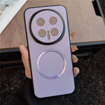For Honor Magic8 Pro 5G Magnetic Case Litchi Texture PU Leather + TPU Phone Back Cover