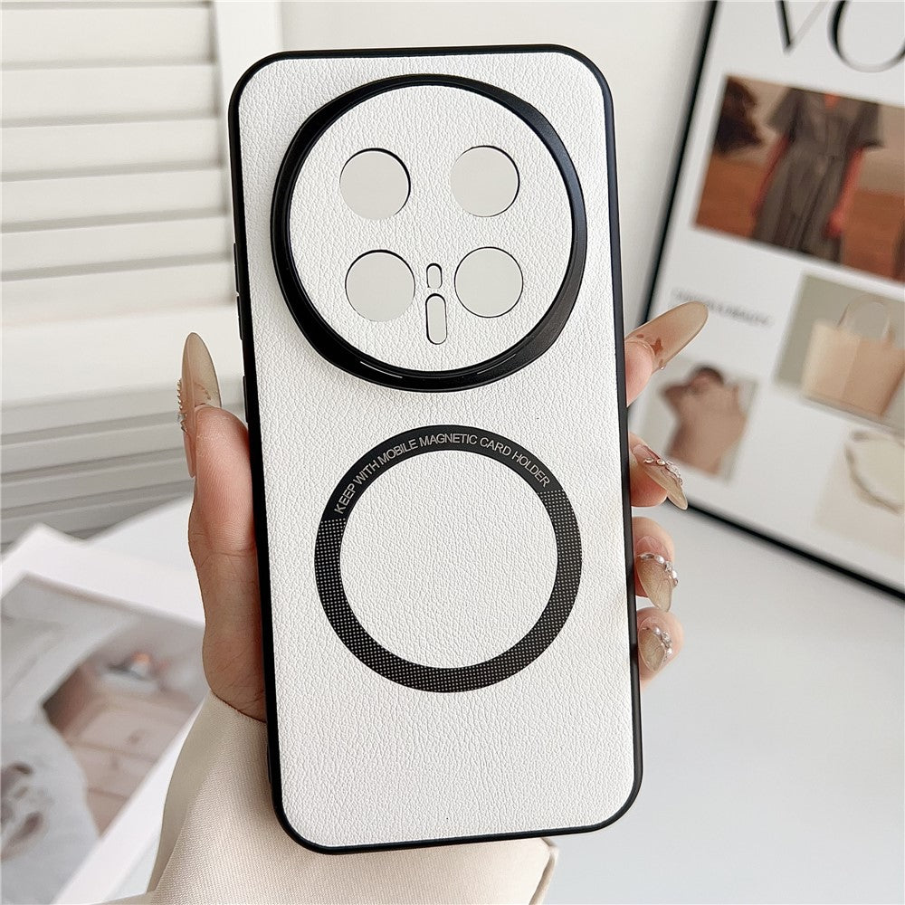 For Honor Magic8 Pro 5G Magnetic Case Anti-Drop PU Leather + PC Cover