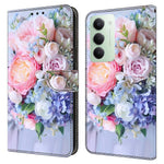 For Xiaomi Redmi 15 4G (EU) (171mm) Case Magnetic Clasp 3D Pattern Leather Wallet Phone Cover