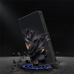 For Xiaomi Redmi A5 NFC (EU) (173.45mm) Case Magnetic Clasp 3D Pattern Leather Wallet Phone Cover