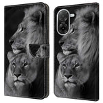 For Xiaomi Redmi A5 NFC (EU) (173.45mm) Case Magnetic Clasp 3D Pattern Leather Wallet Phone Cover