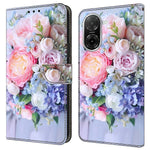 For Xiaomi Redmi A5 NFC (EU) (173.45mm) Case Magnetic Clasp 3D Pattern Leather Wallet Phone Cover